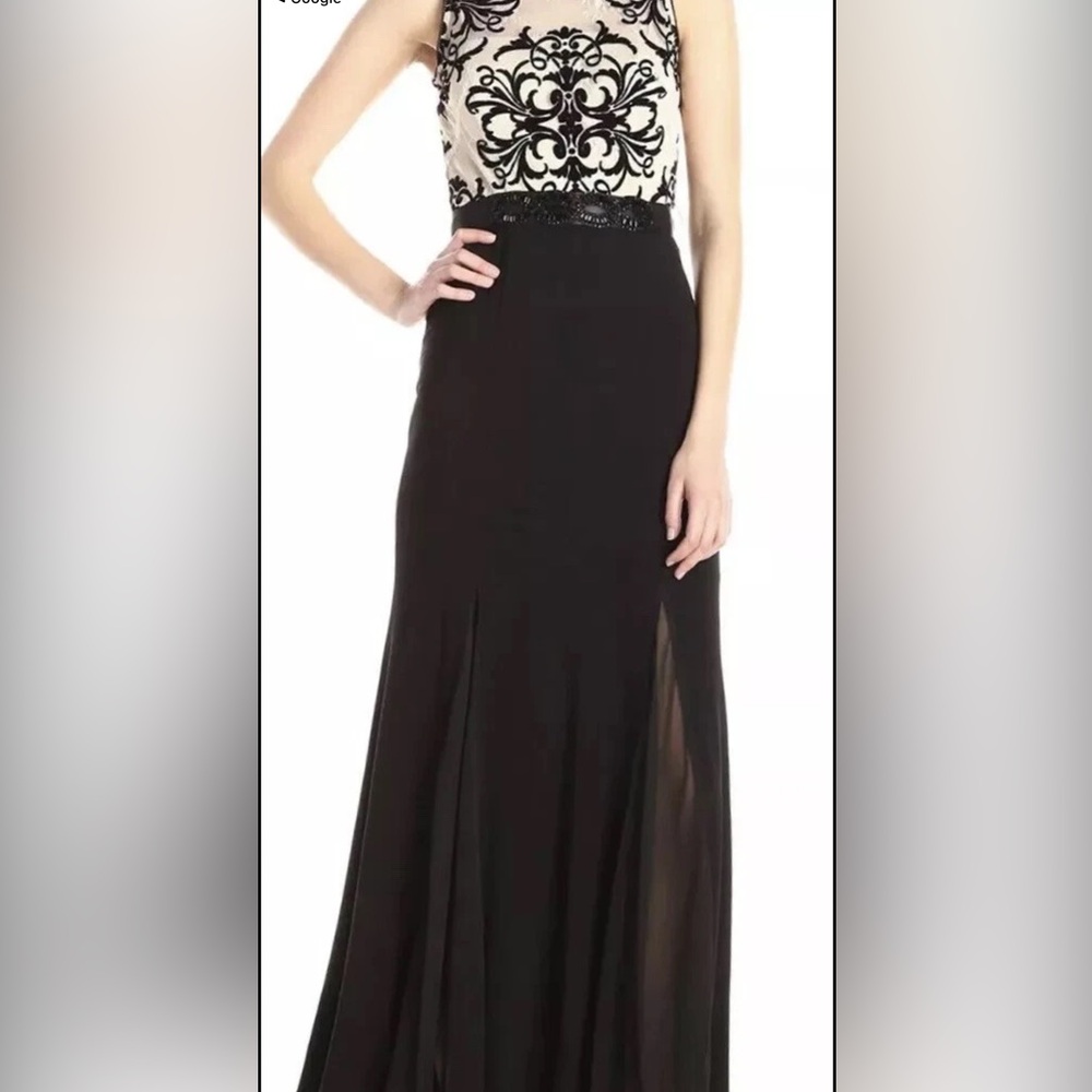 Betsy & Adam Black Maxi Skirt